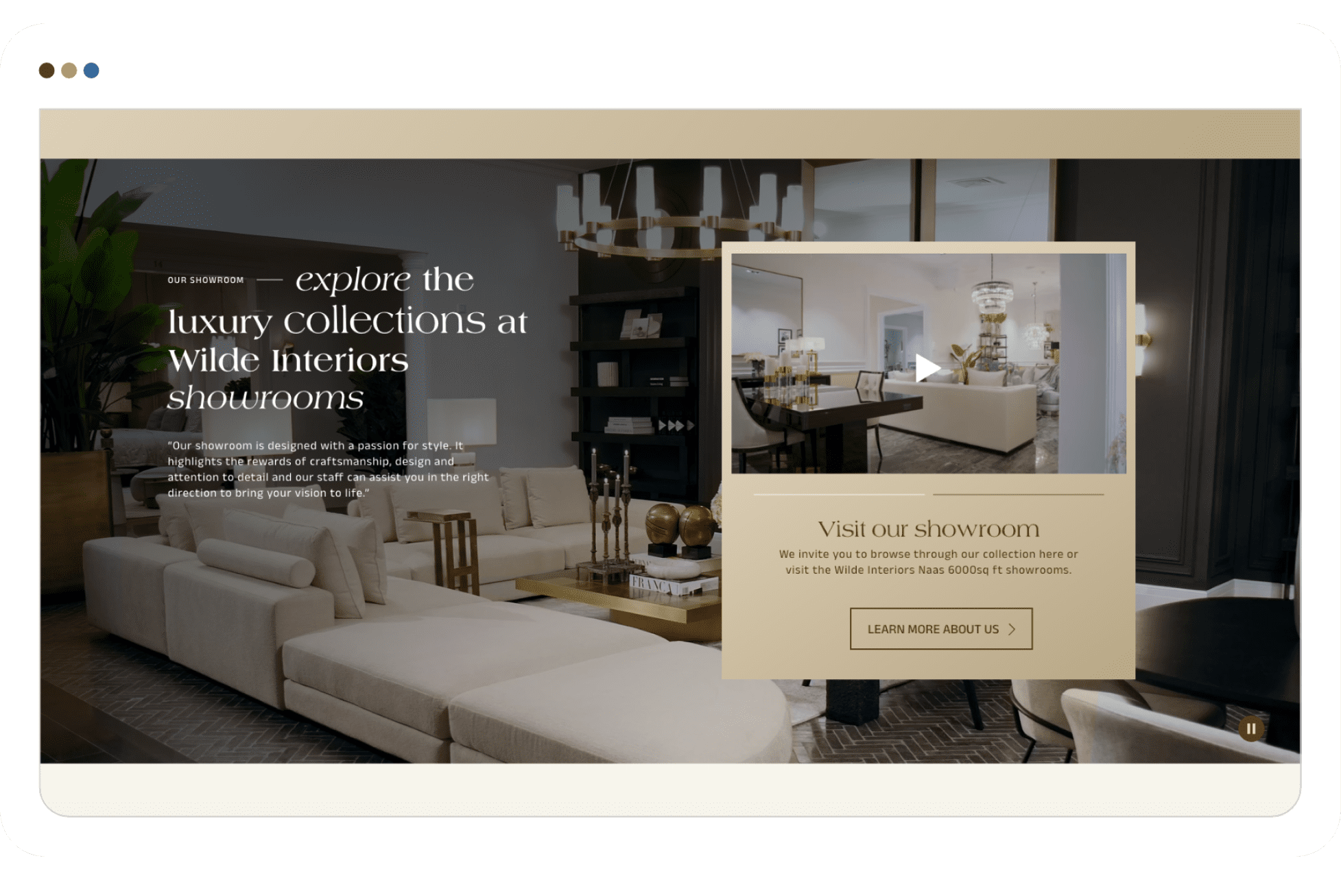 Wilde Interiors - Total Digital - Award-Winning Design & Development Agency